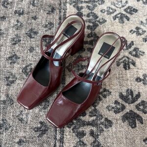 Dolce Vita Maroon Strappy Heels